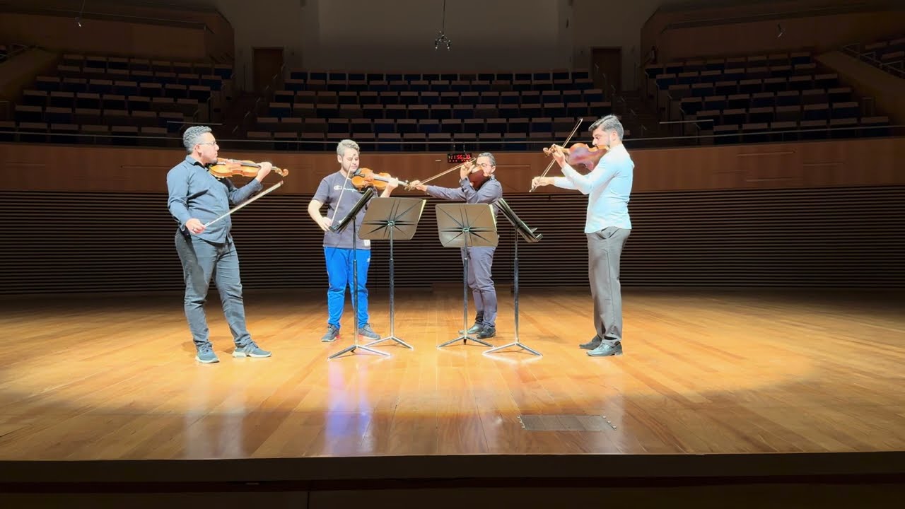 Dont: Quartet in E minor for 4 violins, Op. 42