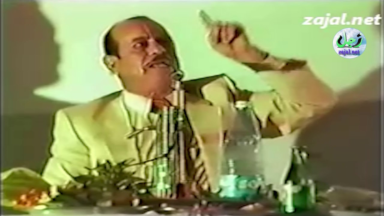 من تراث ليالي الزجل اللبناني - حفلة سينما الهيلتون - السيد محمد مصطفى وأبو علي زين شعيب - zajal.net