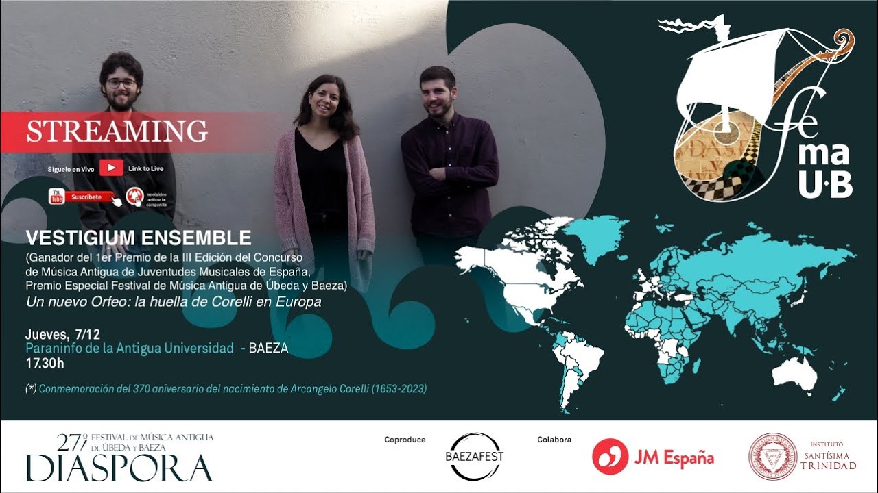 Un nuevo Orfeo: la huella de Corelli en Europa - Vestigium Ensemble -  XXVII FeMAUB 2023