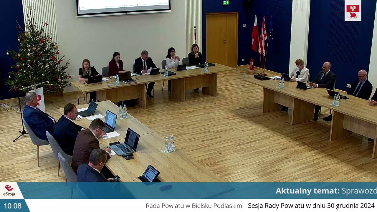 VII sesja Rady Powiatu w Bielsku Podlaskim, 30 grudnia 2024 r.