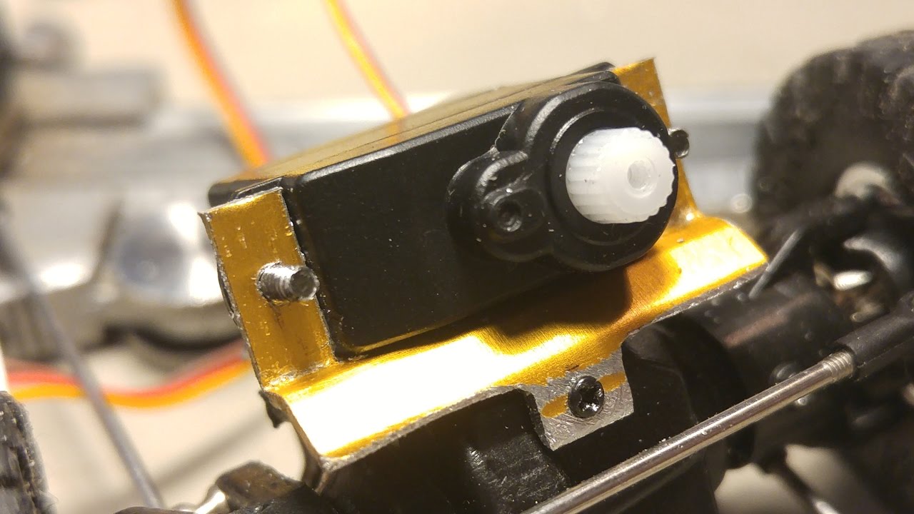 Orlando Ford F150 1.7g servo swap to 2.2g Not for the faint of heart....