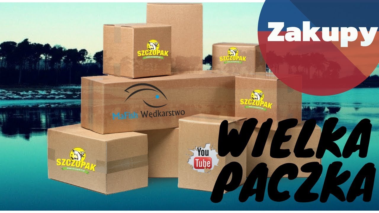 Zakupy wędkarskie Wędki i inne 2018