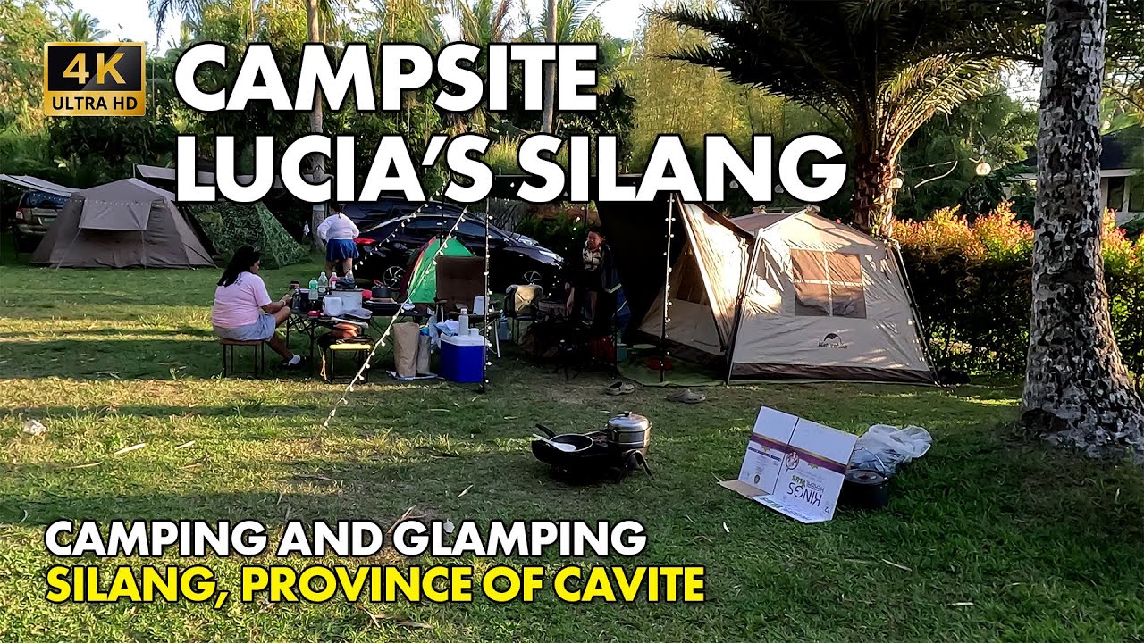CAMPSITE, Lucia's Silang, Cavite Philippines Walking Tour