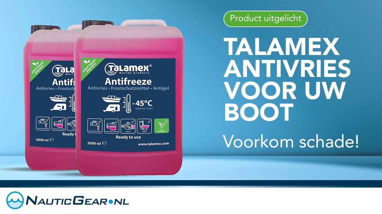 Talamex Antivries voor uw boot. Voorkom vorstschade!