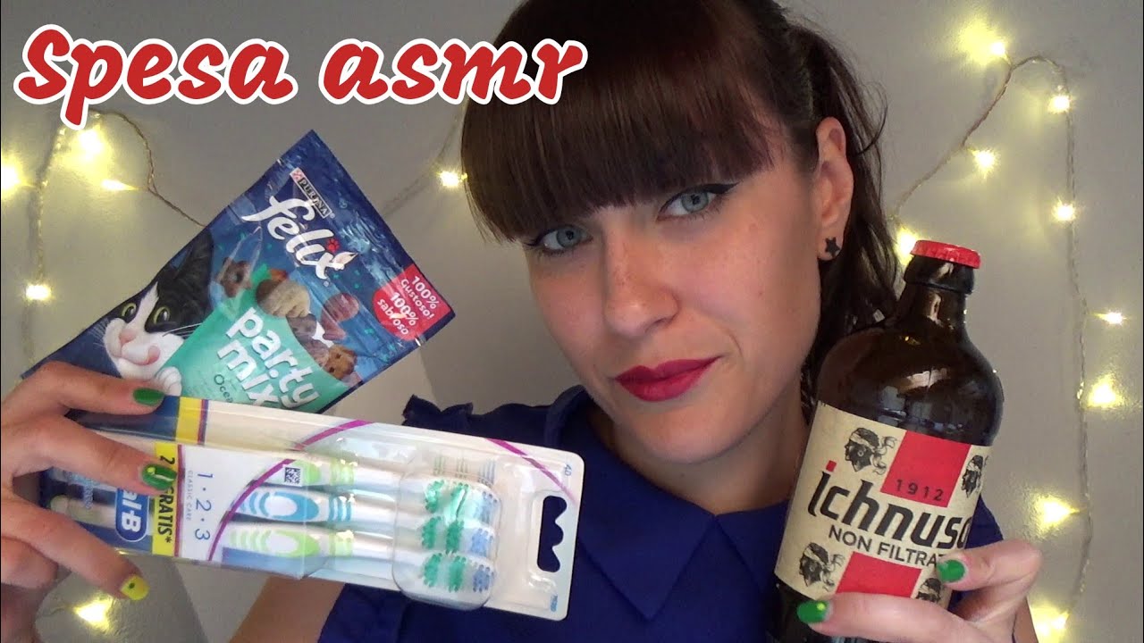 ASMR ITA: Svuota la spesa 🍌🍻🫖 - Denny Asmr