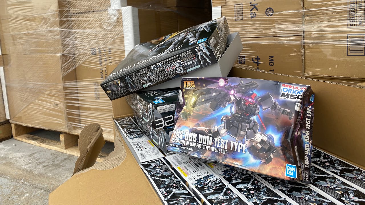$30,000 worth of Gundam kits has finally arrived!!!