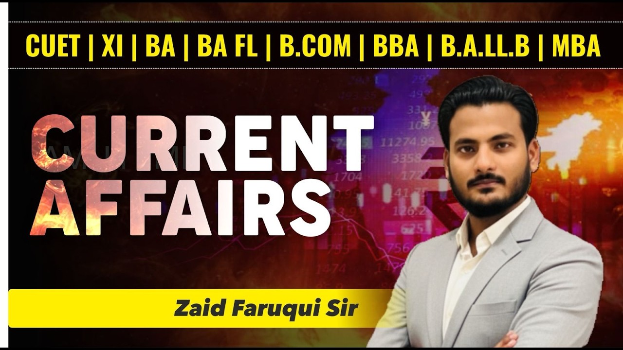 Current Afffairs | AMU | JMI | CUET | XI | BA | BA FL | B.COM | BBA | B.A.LL.B | MBA #amu #jmi
