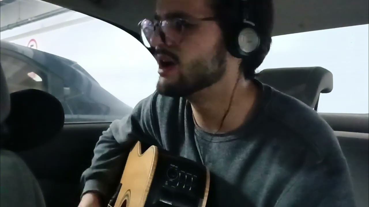 Cantando Santo Espírito no carro