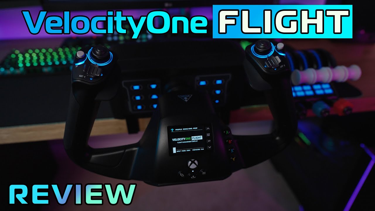 Обзор системы управления полетом Turtle Beach VelocityOne — ВАУ!