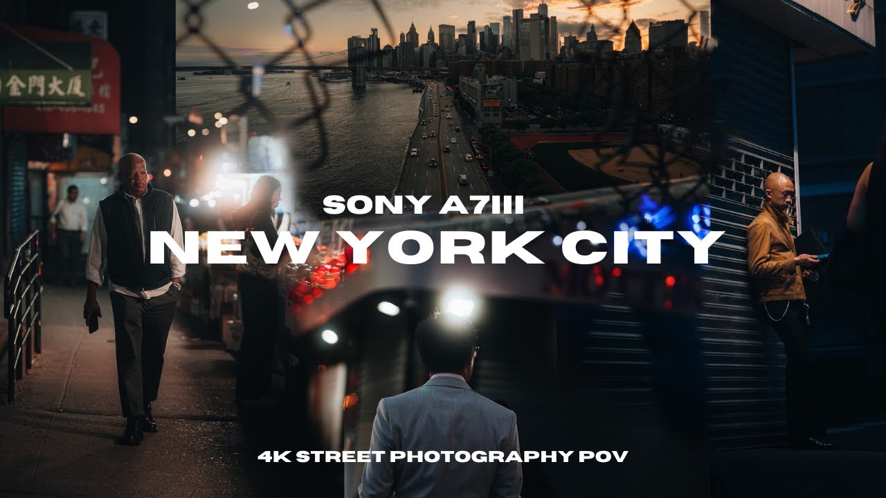 POV New York City Street Photography | Sony A7III (4K POV)