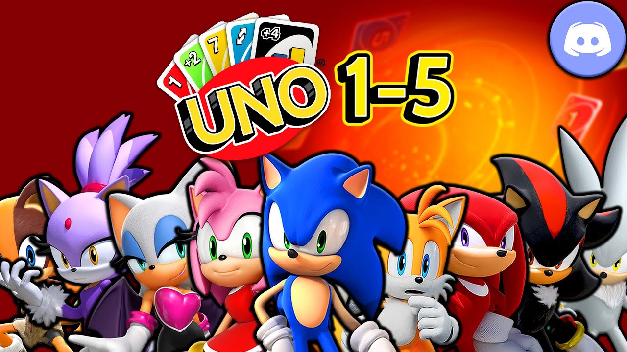 The Sonic Squad Plays UNO (Parts 1-5 SUPERCUT)