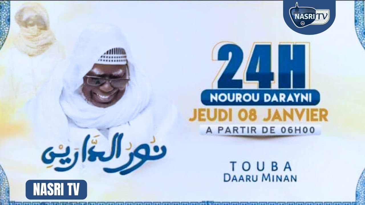 🟠En Direct 24H Nourou Darayni Non Stop Niaanal Serigne Mountakha Mbacké Mu Yagg fi | Darou Minan