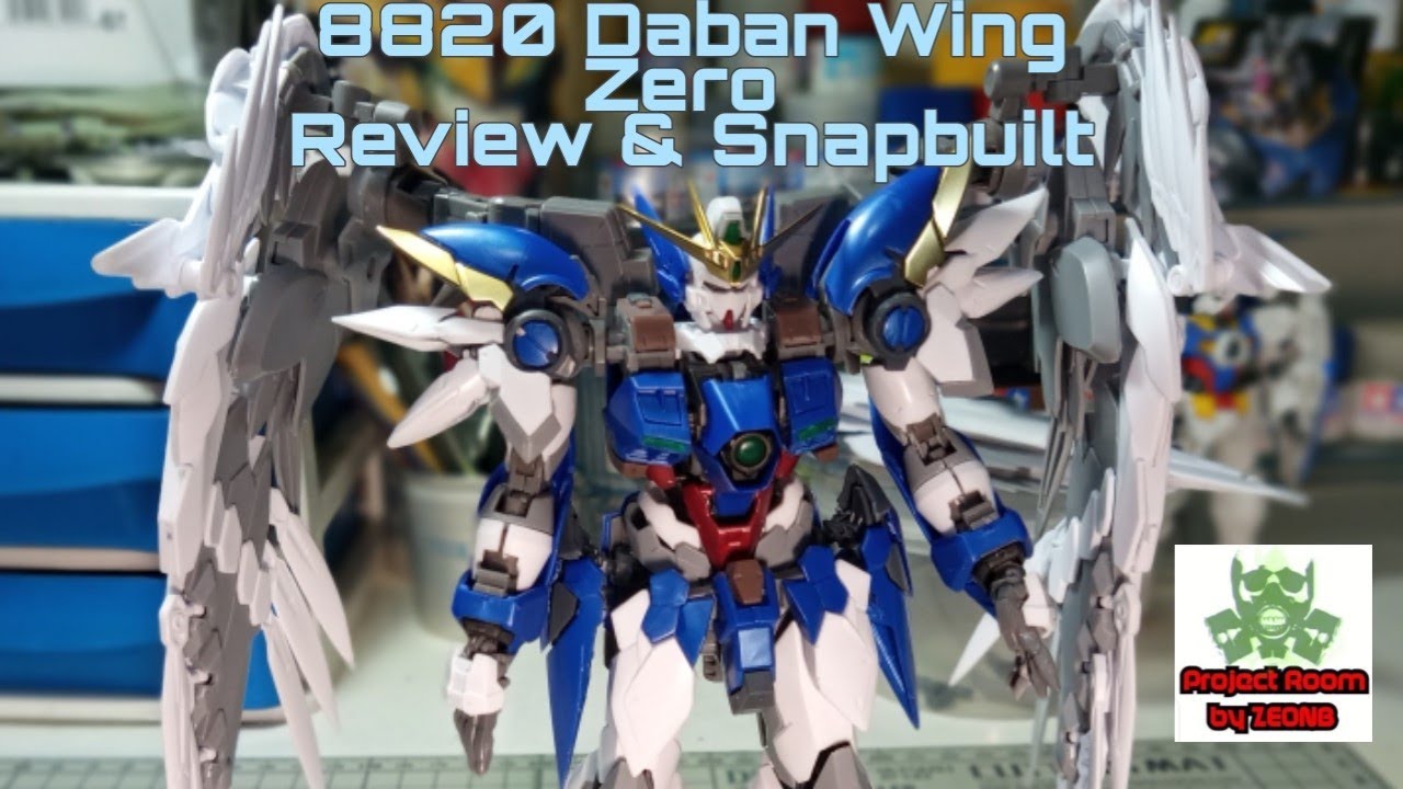 DABAN 8820 HIRM WING ZERO REVIEW & SNAPBUILT