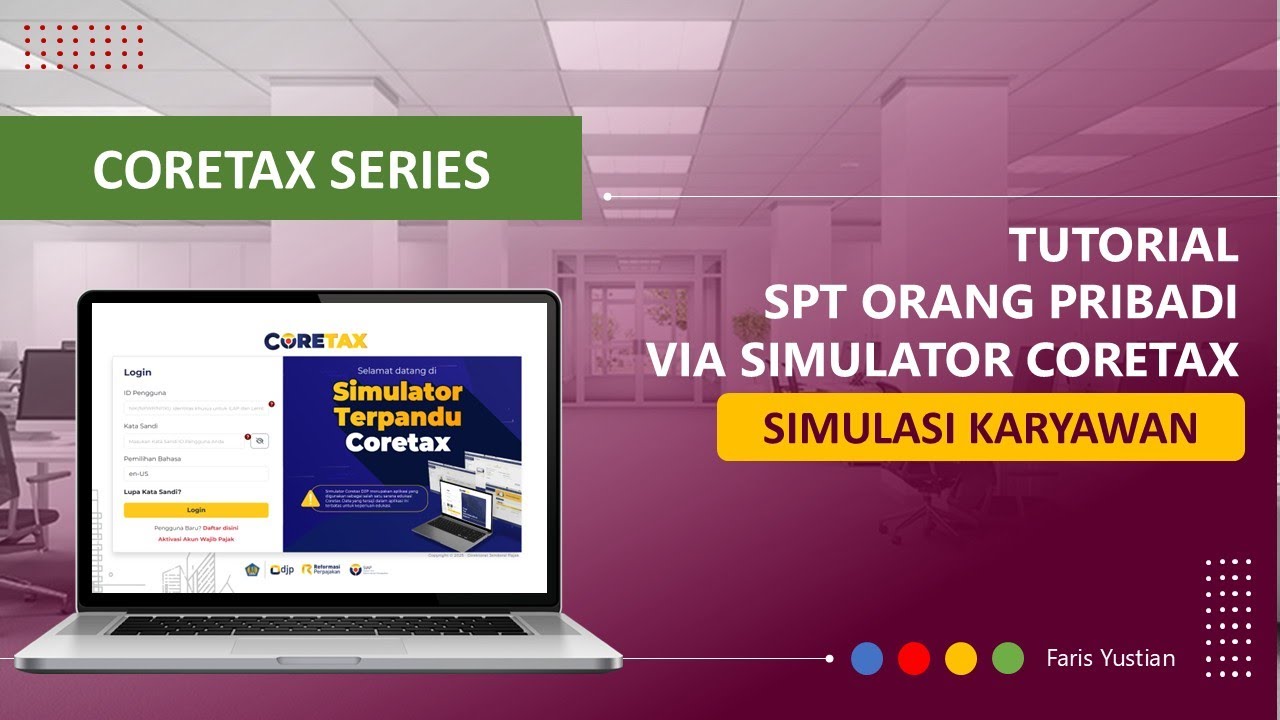 CORETAX SERIES |  TERBARU! Simulasi lapor SPT Tahunan bagi Karyawan via Simulator Coretax