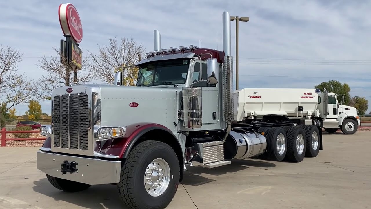 2021 Peterbilt 389 Day Cab HEAVY HAUL 4 AXLE - Keith Couch 970-691-3877 couchk@rushenterprises.com.