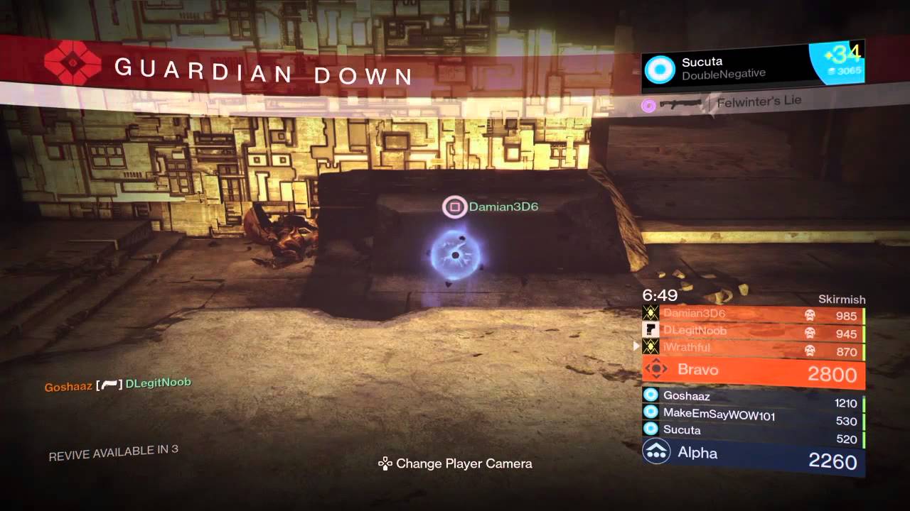 Destiny | DeadCasuals 3v3 Tournament GrandFinal | Skirmish