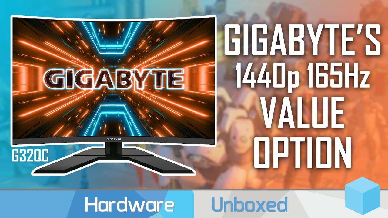 Gigabyte G32QC Review, A Strong Value 1440p 165Hz Gaming Option