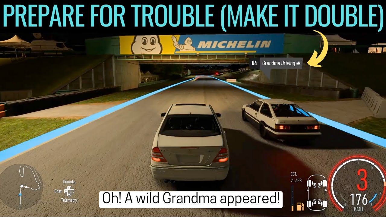 C-Class in C Class Racing feat. Grandma Driving (ISAD) | Forza Motorsport