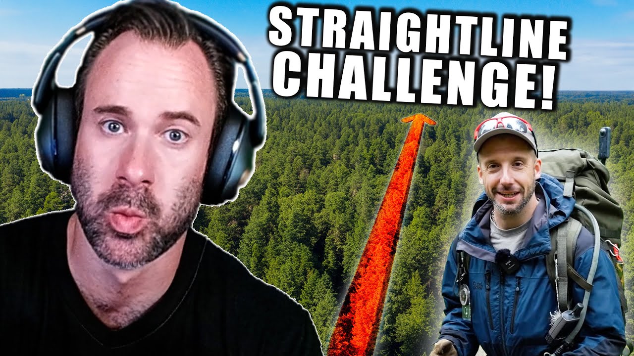 SEBO WILL MEINE ZEIT SCHLAGEN?! 50KM Straight Line Challenge in 24h | Otto reagiert
