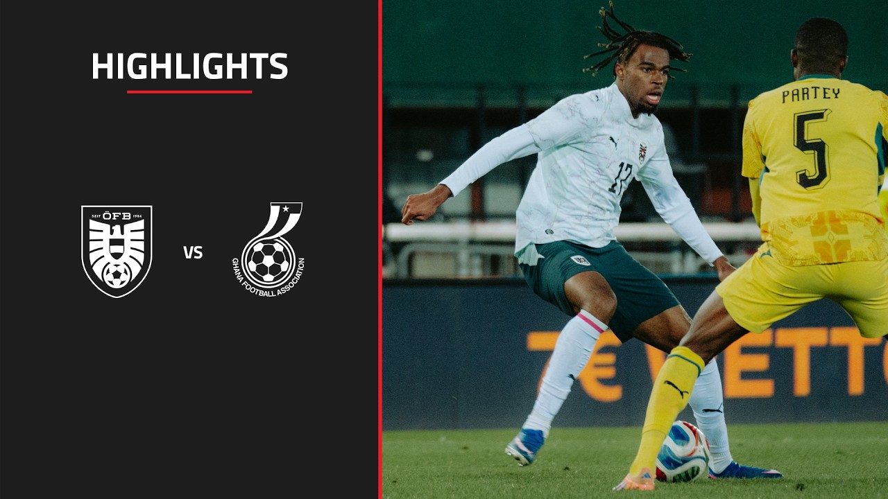 &Ouml;sterreich - Ghana 5:1 | Nationalteam | Highlights