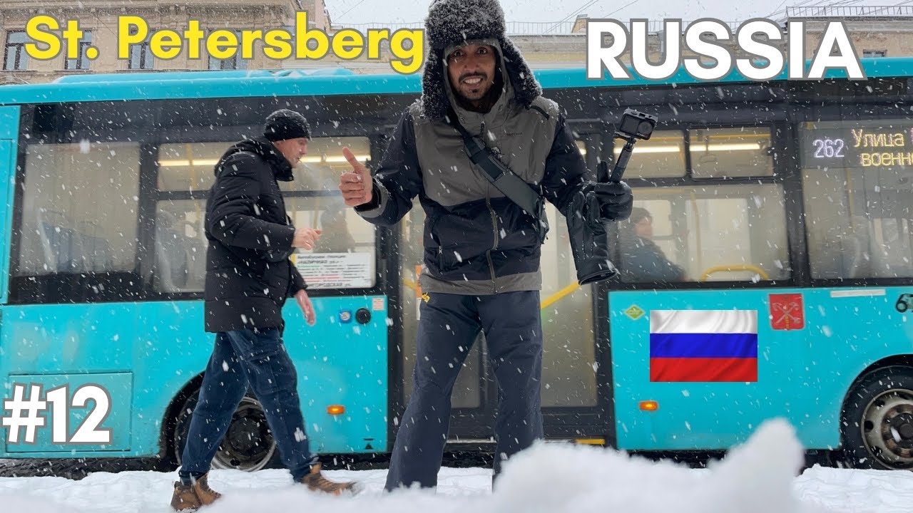 Russia Ki Sardi Aur Submarine Tour | Saint Petersburg Local Experience | Vlog | Ep 12