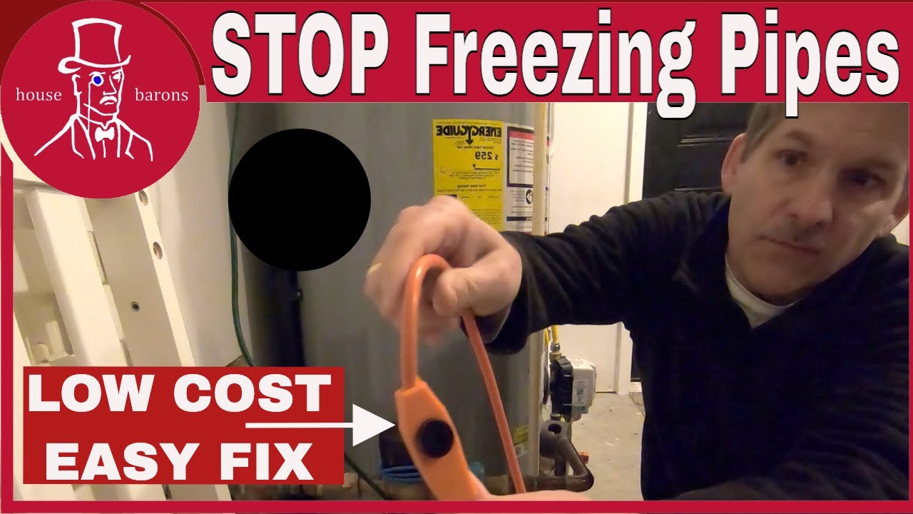How Do You Stop Pipes from Freezing: Heat Cable for Frozen Pipes