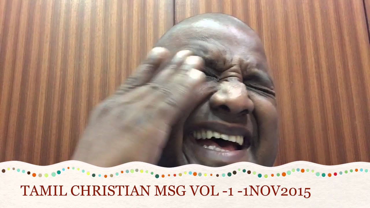 TAMIL CHRISTIAN MSG VOL -1 -1NOV2015