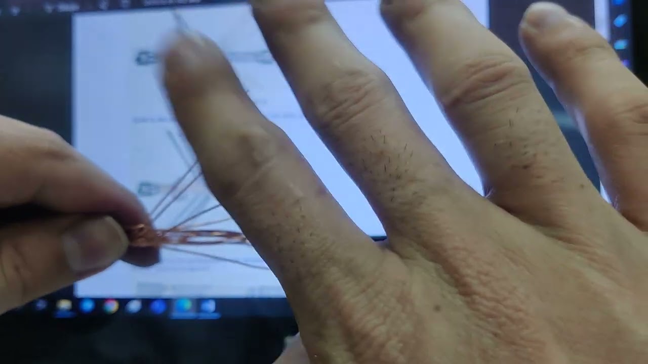 Empalme o unión de cables gruesos de 7 hilos, prolongación todos los hilos