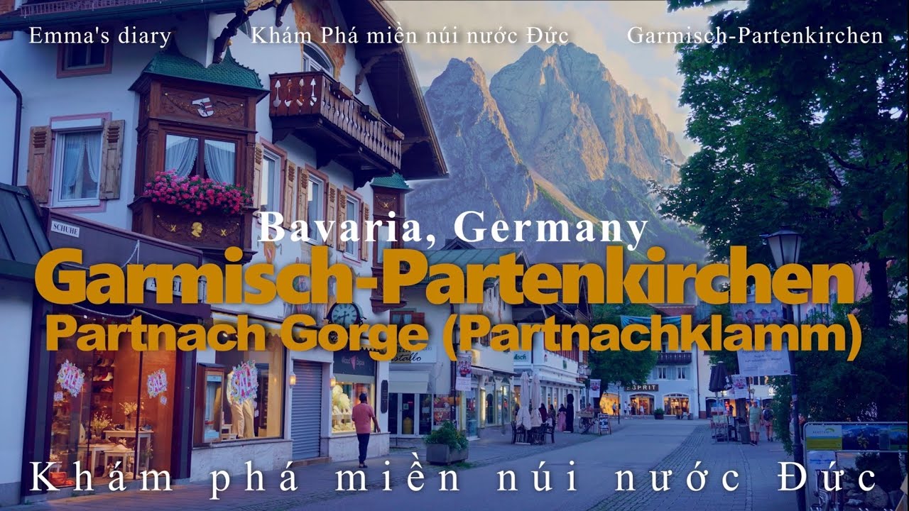 Garmisch-Partenkirchen and Partnach Gorge (Partnachklamm) | Bavaria Germany