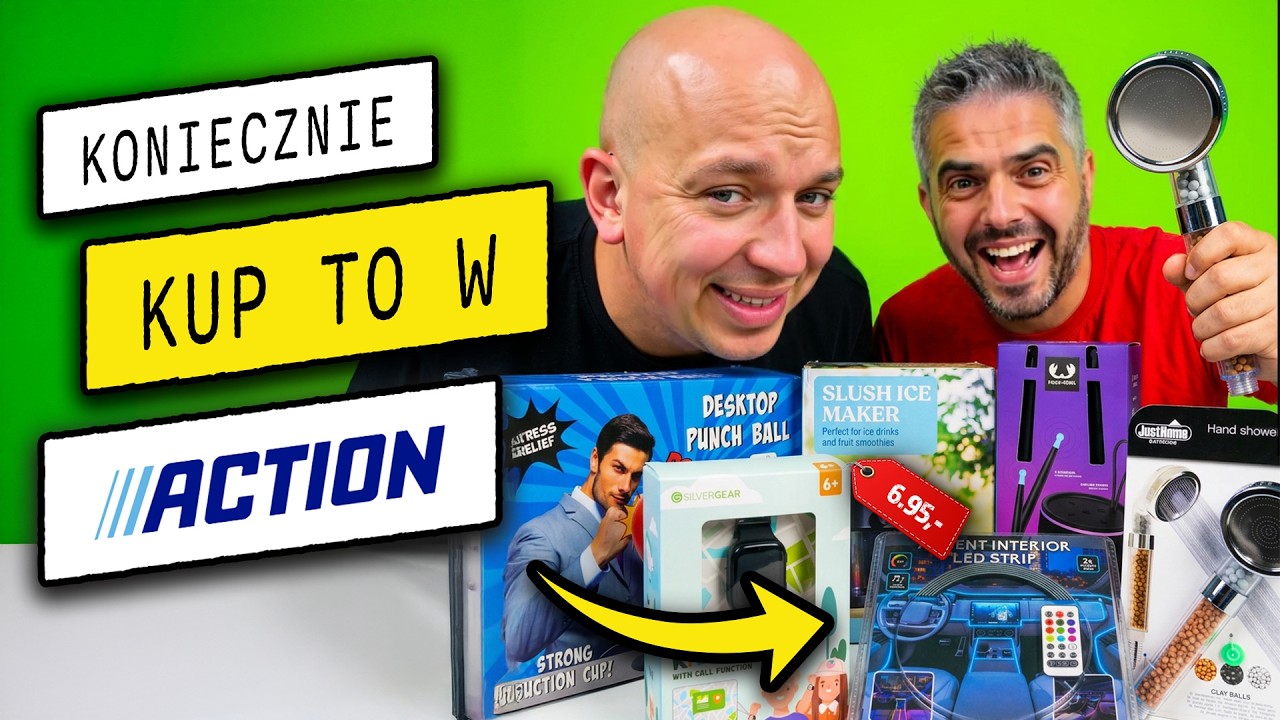 Testujemy VIRALOWE GADŻETY z ACTION