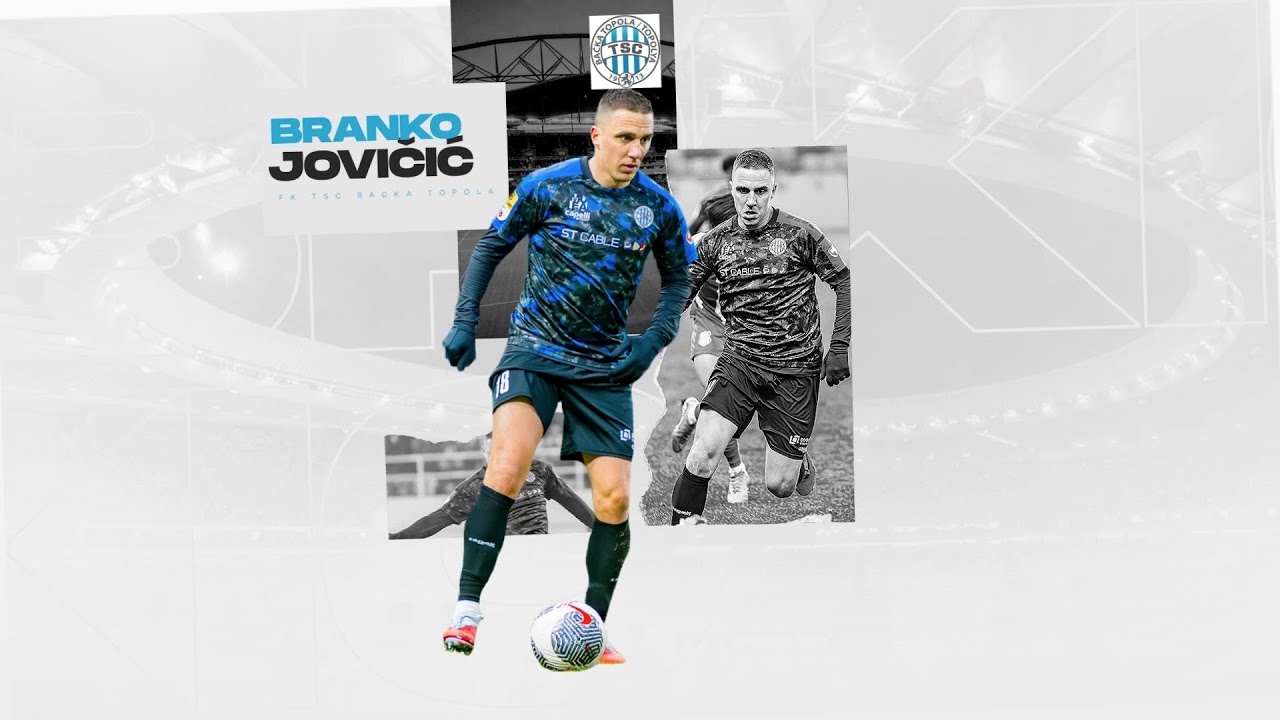 Branko Jovičić ● Defensive Midfield ● FK TSC Backa Topola ● 25/26 Highlights