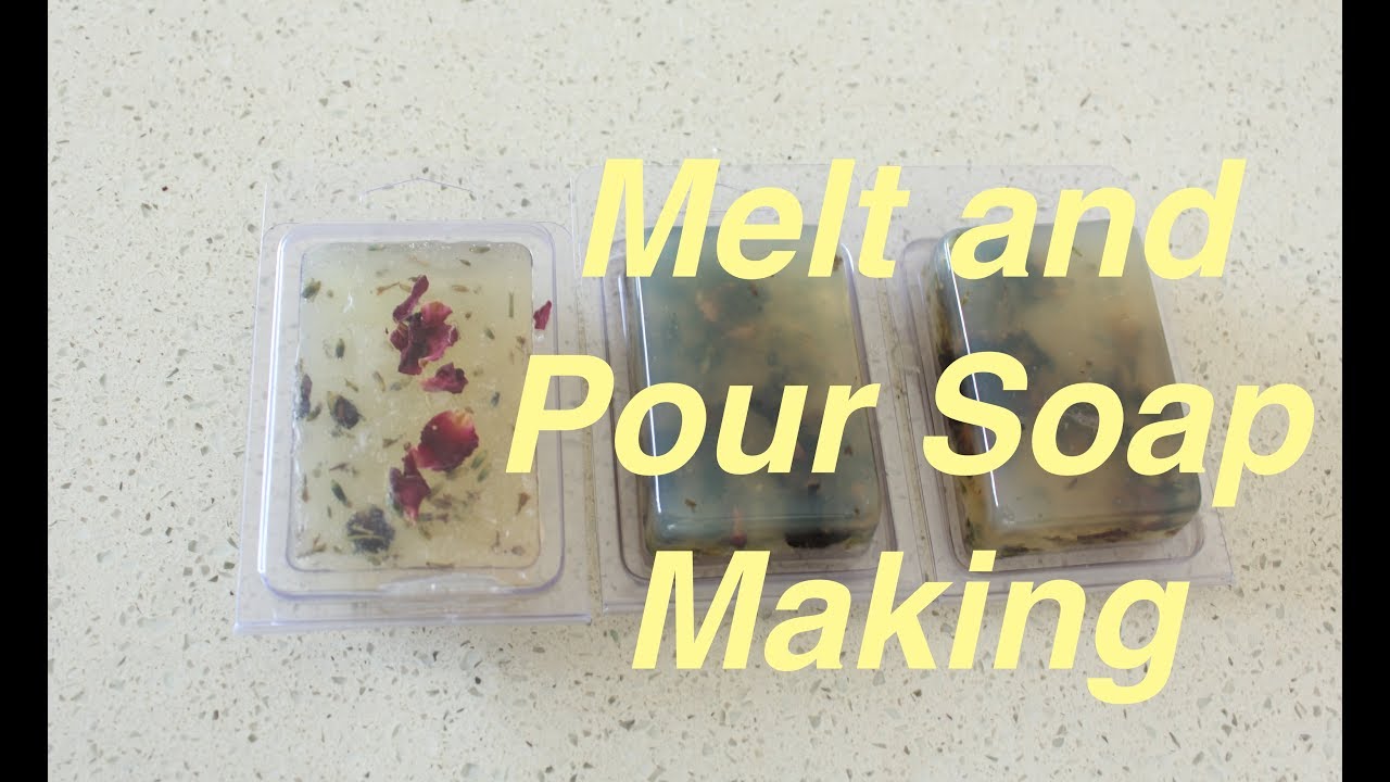 Melt and pour soap making for beginner