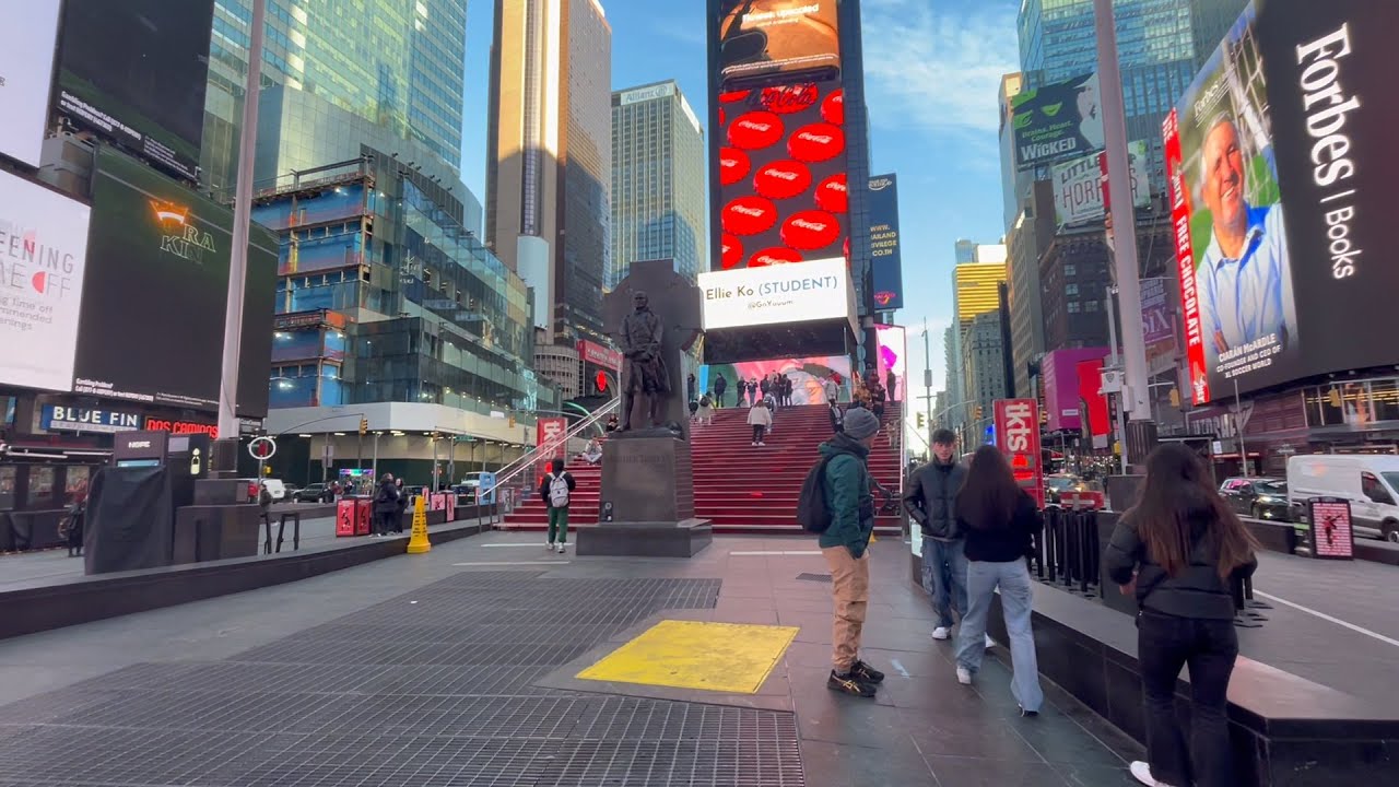 Miren la TRANSFORMACION de Times Square - No lo van a creer!