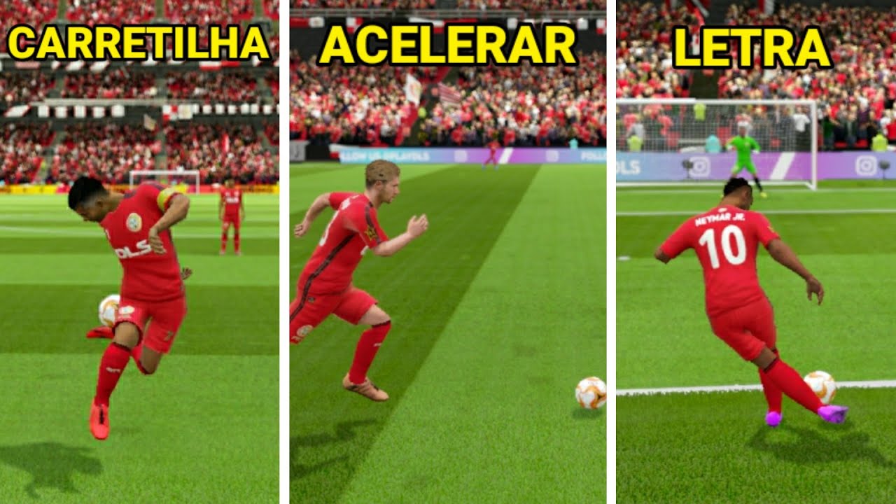 Como Fazer Todos os Truques e Dribles do Dream League Soccer 2025