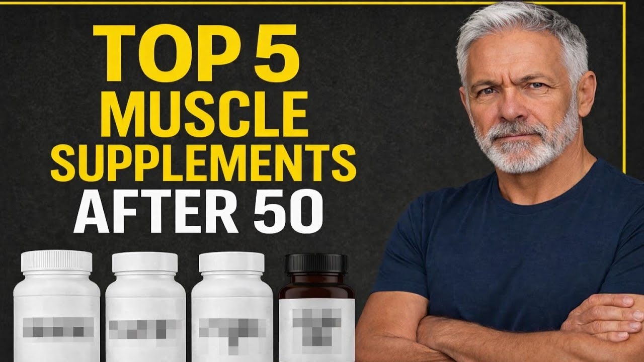 5 Muscle Building Supplements Every Man Over 50 Should Take