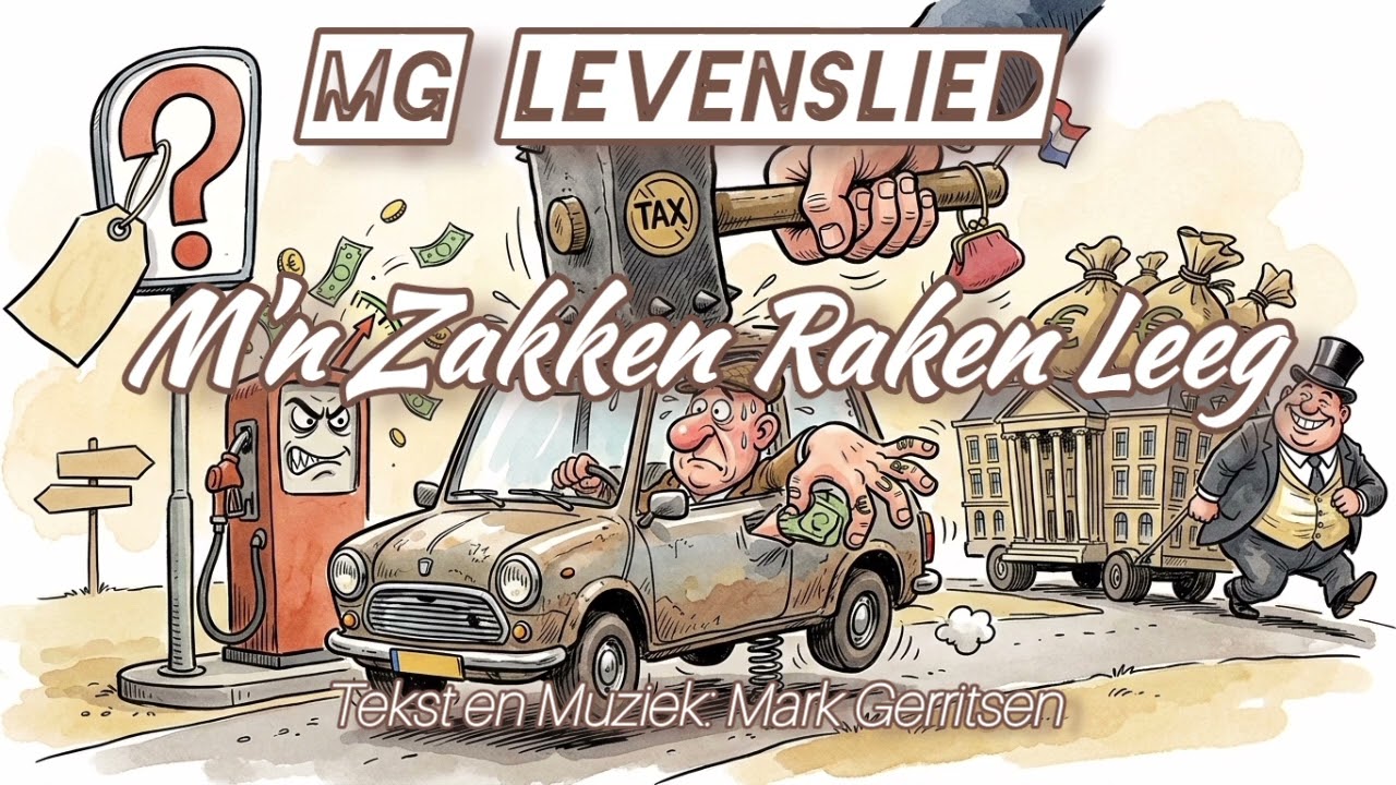 M'n Zakken Raken Leeg - [ MG Levenslied ]