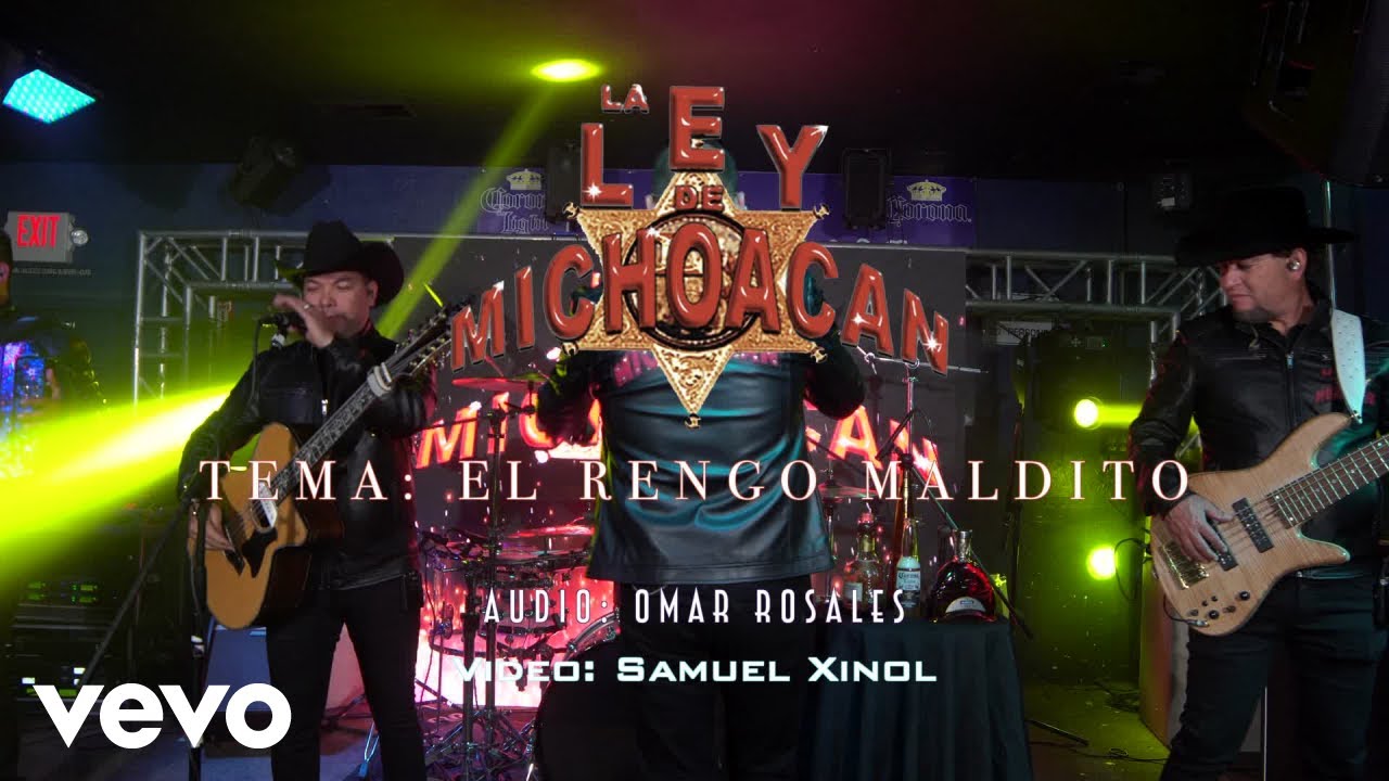 La Ley De Michoacan - El Rengo Del Gallo Giro (En vivo) (Official Music Video)