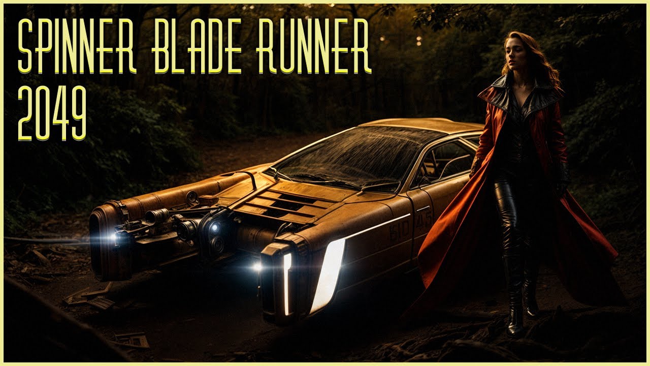 Spinner from Blade Runner 2049: The Car That Defies Gravity