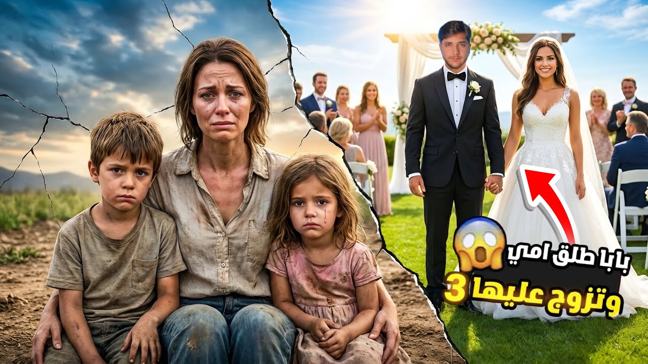 بابا طلق أمي وتركنا… وتزوج الثالثة 😳💔 مستحيل تتخيلوا شو عملت فينا هالمرة!! 😱🔥 (الجزء 3)