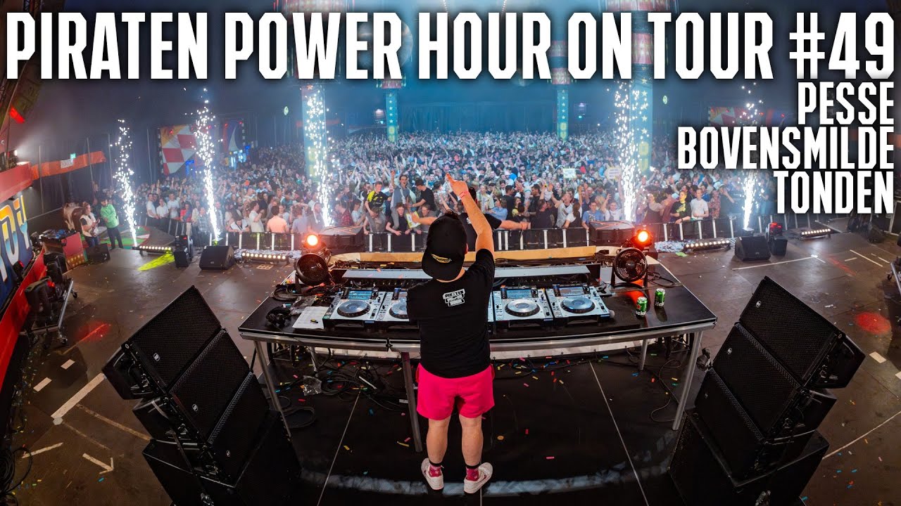 DROGE WORST VAN FRENNA?! RACEN IN EEN GOLFKAR EN HERMEN KAMPIOEN.. | PIRATEN POWER HOUR ON TOUR #49