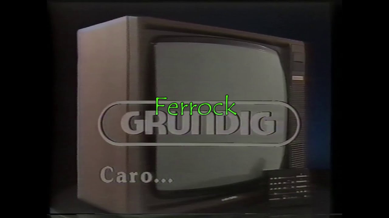 PUBLICIDAD TELEVISORES GRUNDIG 1987