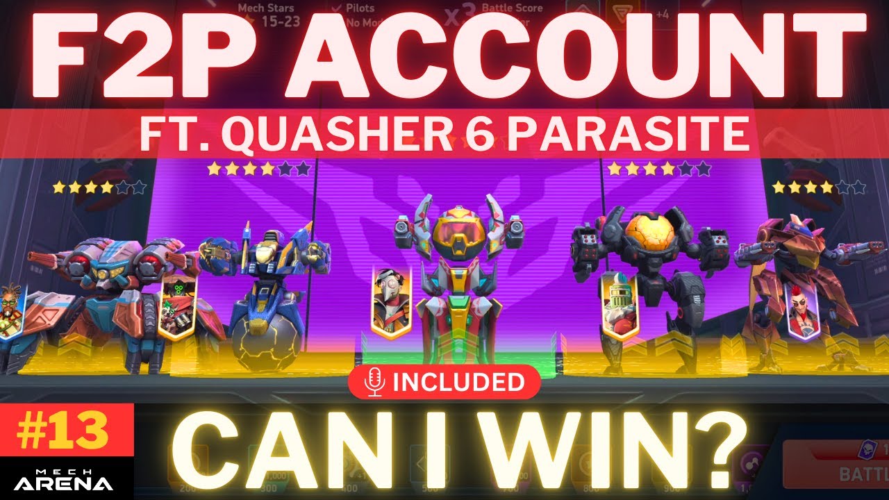 Will I Cook or Get Cooked on my F2P Account? | Hangar Showdown | Mech Arena
