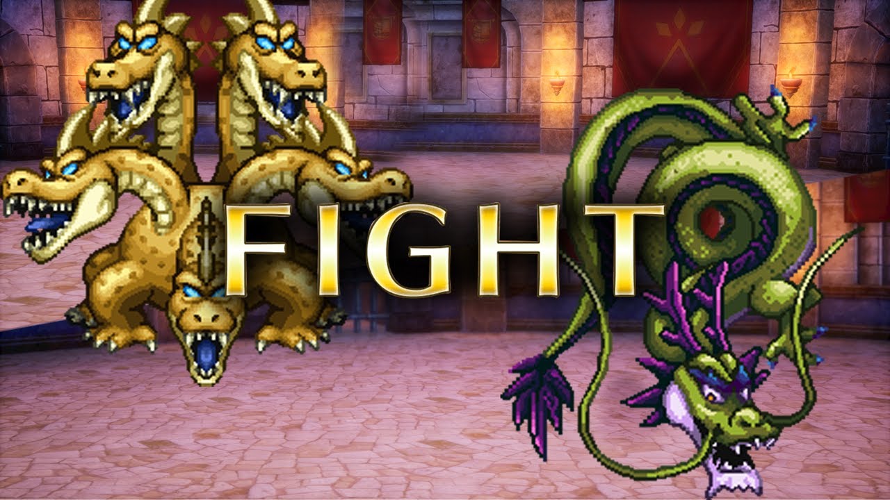 【HD2D版DQ3魔改造バトルロード闘技場】裏ボスVS裏々ボス！ しんりゅうVSグランドラゴーン【ドラゴンクエスト3格闘場】