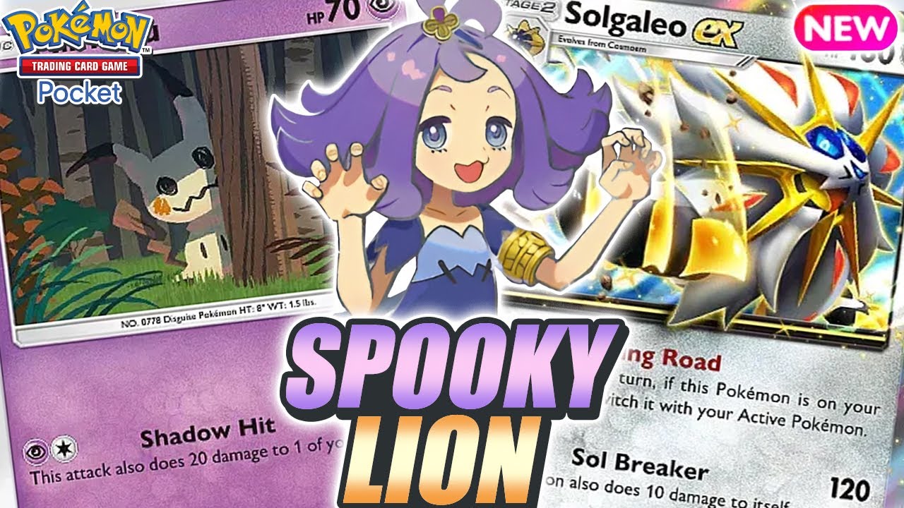 MIMIKYU & ACEROLA is The Combo Your Opponent Won’t Expect in Solgaleo Deck ! - Pokemon TCG Pocket