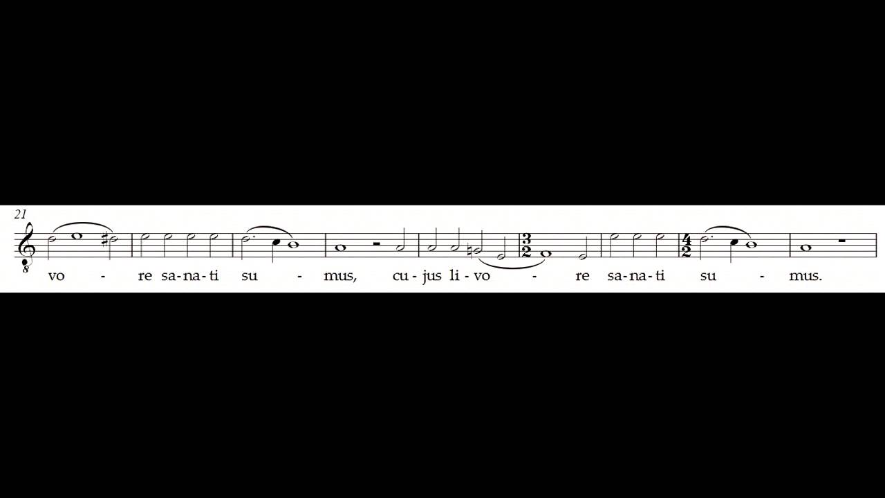 Vere Languores Nostros. Tomás Luis de Victoria.  TENOR