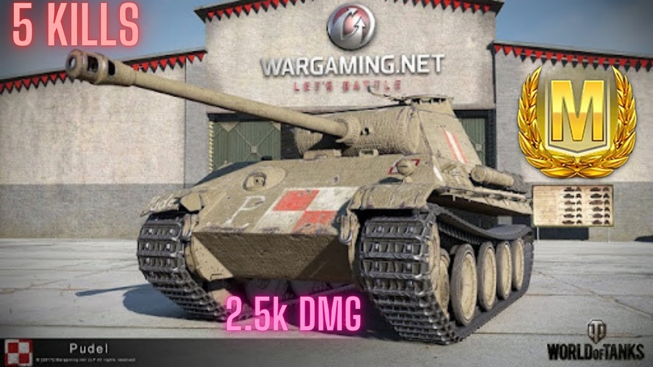 Wot gameplay with PUDEL 6 tier medium tank
