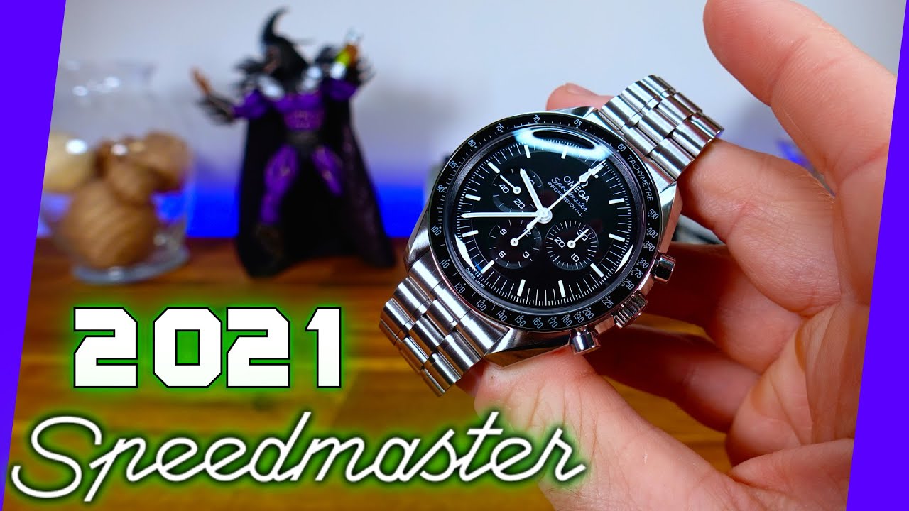Полный обзор часов Omega Speedmaster Hesalite Moon 2021 года
