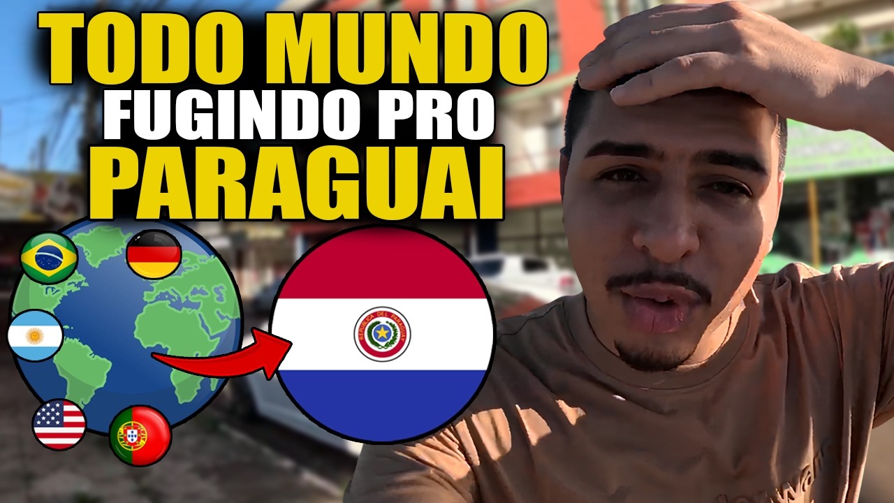 O QUE ESTÁ ACONTECENDO? TODO MUNDO fugindo pro PARAGUAI - É ASSUSTADOR