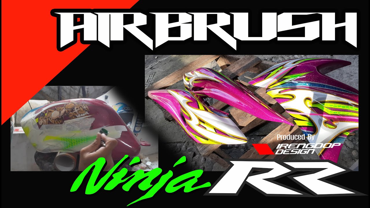 AIRBRUSH MOTOR NINJA RR | IRENGDOP DESIGN