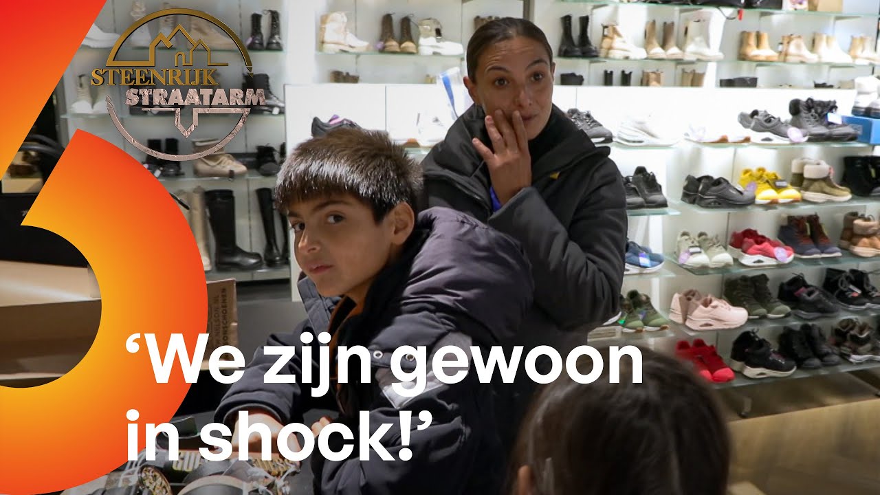Gezin SHOPT voor MEER DAN 1000 EURO aan KLEDING! | Steenrijk, straatarm